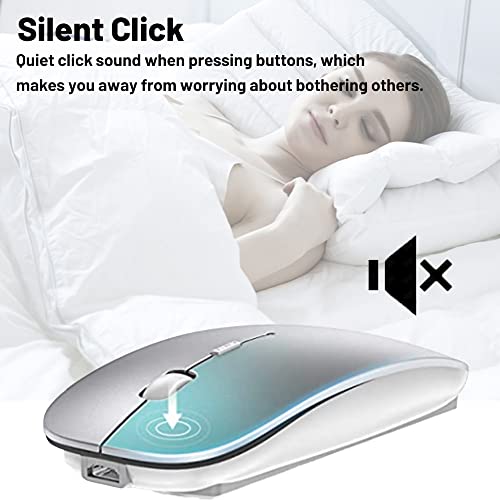 Souris sans fil Bluetooth pour ordinateur portable, – Image 2
