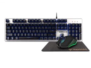 ZEUS GAMDIAS Ensemble clavier et souris de