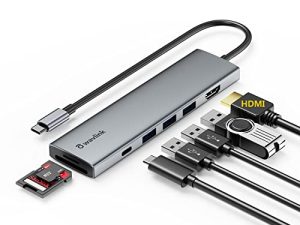 Hub USB C WAVLINK 7 en 1