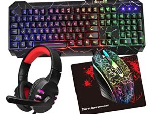 Combo de jeu 4 en 1|Clavier de