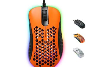 EQEOVGA D10 Pro Souris de jeu légère