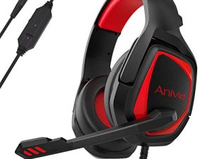 Casque d'ordinateur filaire avec microphone - Casque