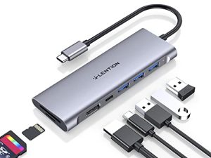 LENTION Hub multiport USB C avec HDMI