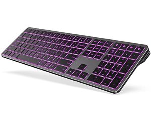 Clavier Bluetooth rétroéclairé pour Windows et Mac