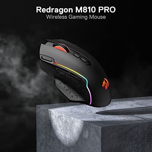 Souris de jeu sans fil Redragon M810-2