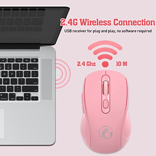 VEGCOO Souris sans fil pour ordinateur portable, – Image 2