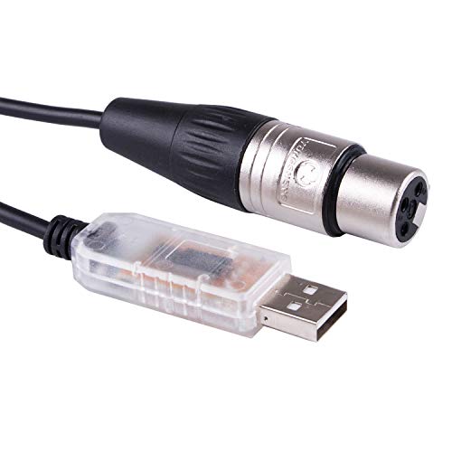 Adaptateur d'interface USB vers DMX512 3 broches