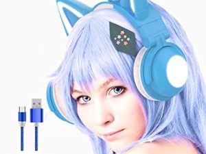 Kuayang Casque d'écoute sans fil Cat Ear