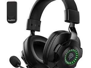 Casque de jeu sans fil avec microphone