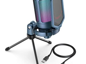 Gaming Streaming USB PC Microphone pour Mac