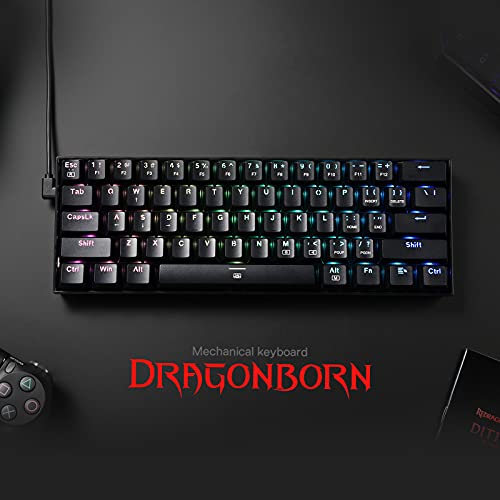 Redragon K630 Dragonborn Clavier de jeu RVB-2