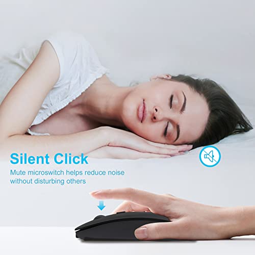 AE WISH ANEWISH Souris Bluetooth pour Ordinateur – Image 2
