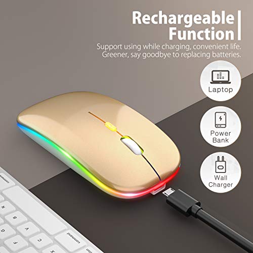 【Mise à niveau】 Souris sans fil LED, – Image 2