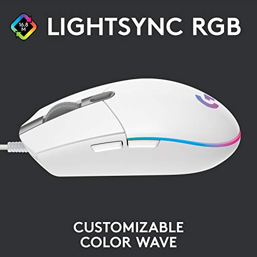 Souris de jeu Logitech G203 Lightsync avec-2