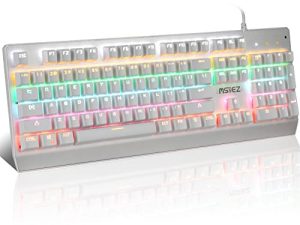 YSCP Clavier de Jeu Mécanique RGB Illumination