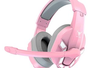 Kikc PS4 Casque de jeu avec micro