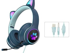 Casque de jeu filaire Cat Ear avec