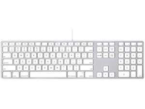 Clavier filaire Apple avec pavé numérique compatible