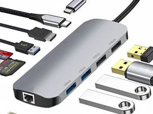 Adaptateur multiport USB C Hub 10 en