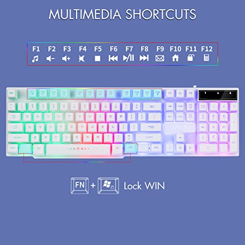 Clavier et souris de jeu combinés clavier-2