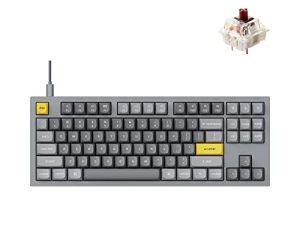 Keychron Q3 QMK/VIA Clavier mécanique filaire personnalisé