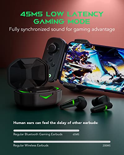 Écouteurs Bluetooth Black Shark sans fil avec – Image 2