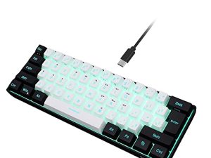 Snpurdiri Clavier de jeu filaire 60 %