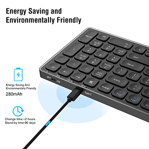 clavier rechargeable en