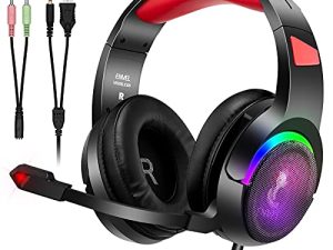 Casque de jeu pour PC avec micro