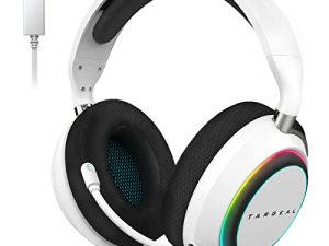 Targeal Casque de jeu PC avec microphone