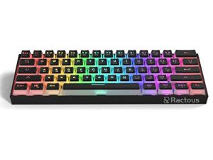 Ractous RTK61P Clavier de jeu mécanique 60