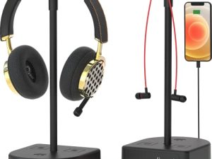BGMUTCX Support de casque RVB avec port