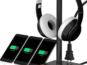 Cozoo Support pour casque avec chargeur USB