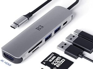 Adaptateur HDMI Hub USB C pour MacBook