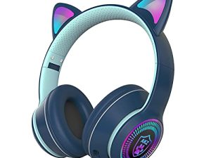 VIGROS Cat Ear Gaming Bluetooth 5.1 Casque