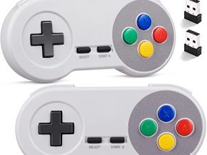 Suily Lot de 2 manettes USB sans