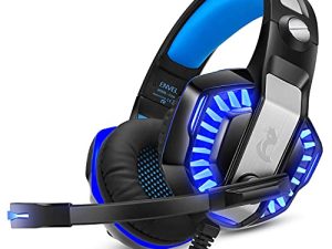 ENVEL Casque de jeu pour PS4 avec