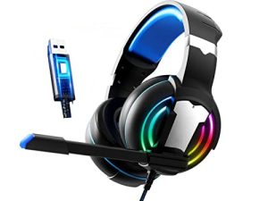 Casque de jeu USB pour PC/MAC