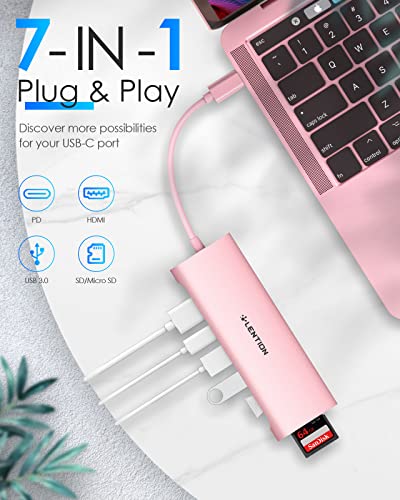 LENTION Hub multiport USB C avec HDMI-2