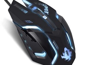 CISUNAJHU Souris de jeu RGB