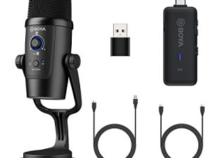 BOYA BY-PM500W Support de table Microphone cardioïde