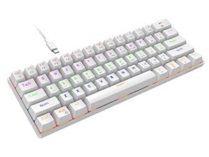 Snpurdiri Clavier de jeu mécanique filaire 60