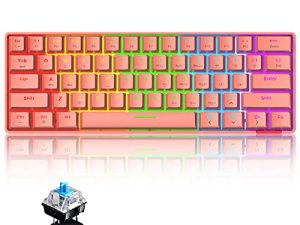 Clavier de jeu mécanique filaire sans fil