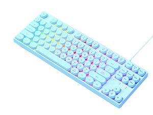 MYKYLIN Clavier de jeu bon marché Arc-en-ciel