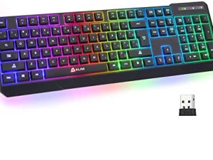 Klim Chroma Clavier Gaming sans fil RVB