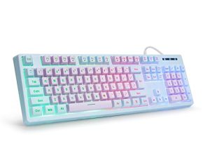 Clavier de jeu filaire USB avec rétroéclairage