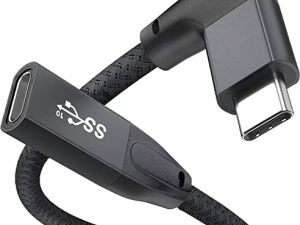 Câble d'extension USB C à angle droit