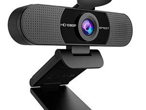 EMEET Webcam 1080P avec microphone