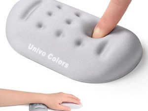 Univo Colors Gris Superfine Memory Foam Repose-Poignet