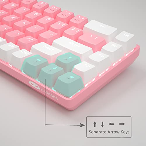 MageGee Clavier de jeu mécanique portable 60 – Image 2